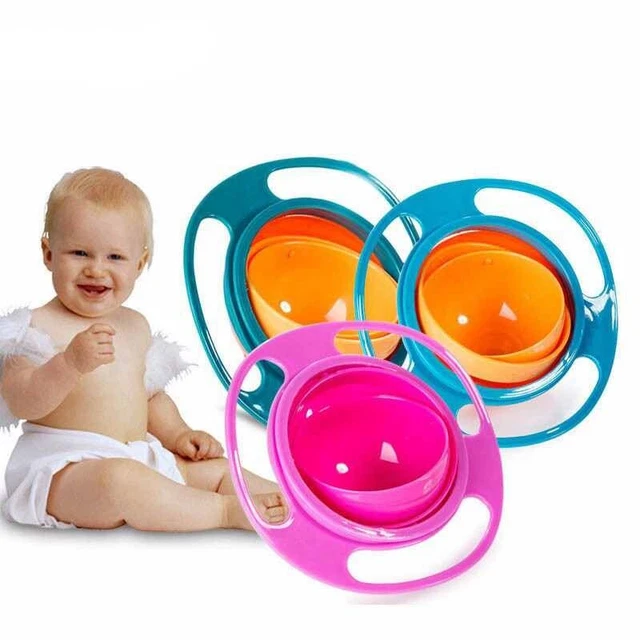ArtOmShop™ 360 Rotate Universal Spill-proof Bowl Dishes