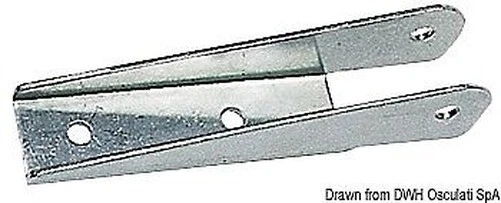 Clevis Aile Longue 140 MM Marque Osculati 48.420.45
