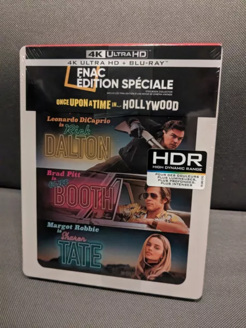 Steelbook Blu-ray 4k - Once Upon A Time In Hollywood