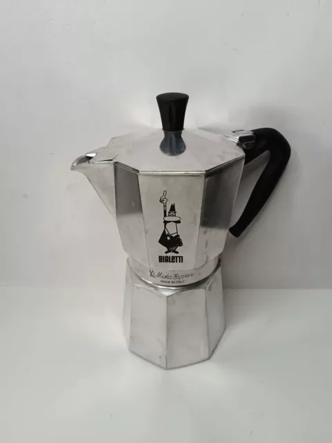 Bialetti Moka Express Cafetière Espresso Le Vrai Café Italien 12 Tasses 600 Ml