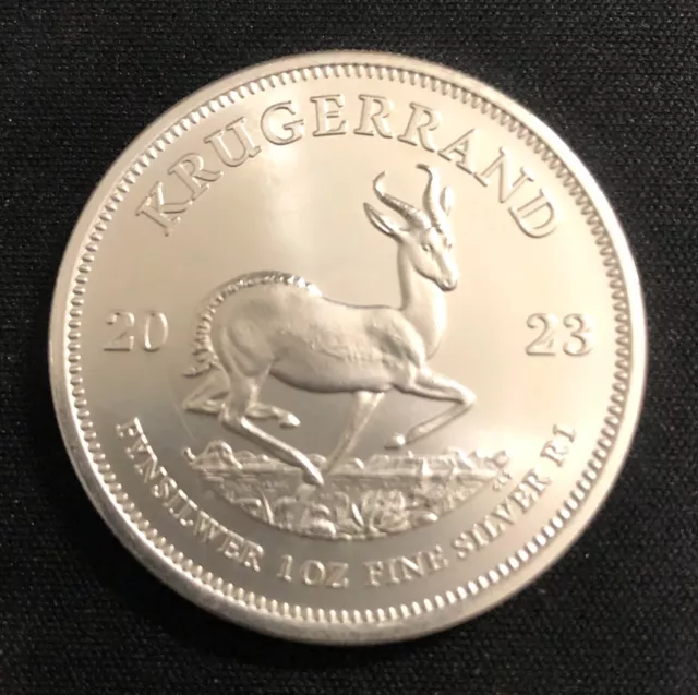 Moneta - Krugerrand sudafricano 2023 - 1 oz argento 999 FDC