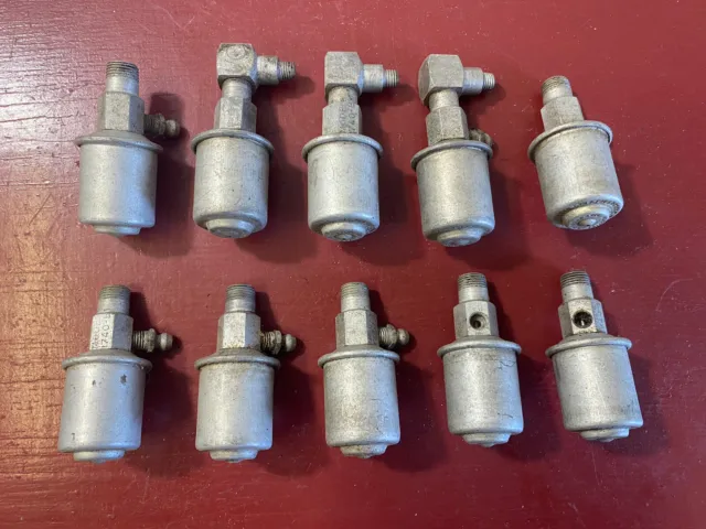 1930 's 1940 's 1950 's (10 ) ALEMITE GREASE ZERK FITTING LOT NEW