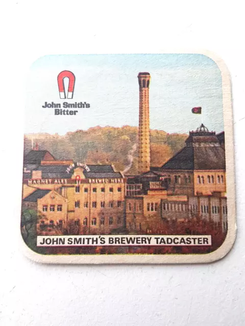 Vintage JOHN SMITH'S - Bitter ... Cat No'49 Beer mat/Coaster