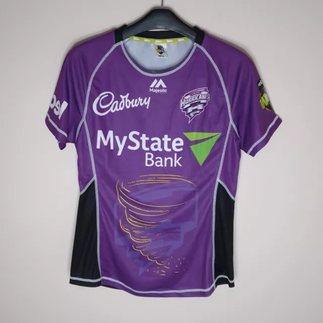 HOBART HURRICANES WBBL Cricket Jersey Women s Size 10 Authentic