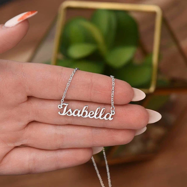 To My Daughter Personalized Name Necklace Gift For Birthday Graduation Christmas 3