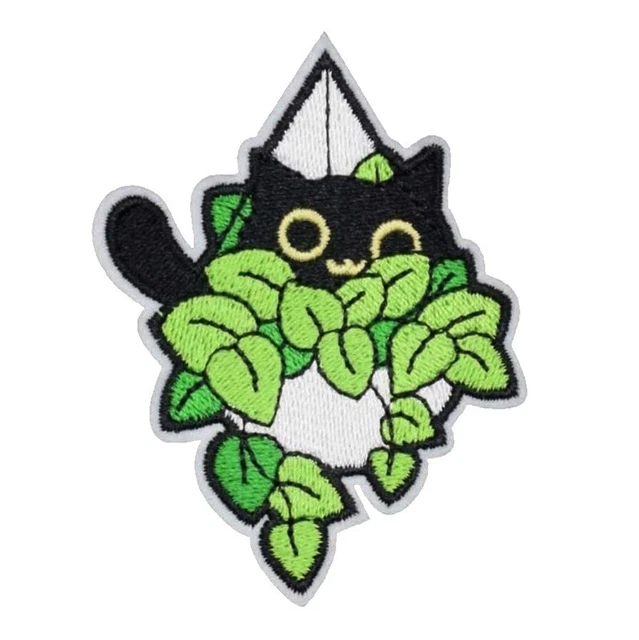 Ecusson Brodé Chat Noir - Gendarmerie