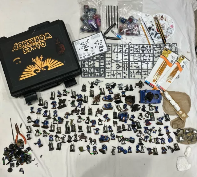 Accessori custodia WARHAMMER Collection Attic Find Joblot Collection retrò anni '90