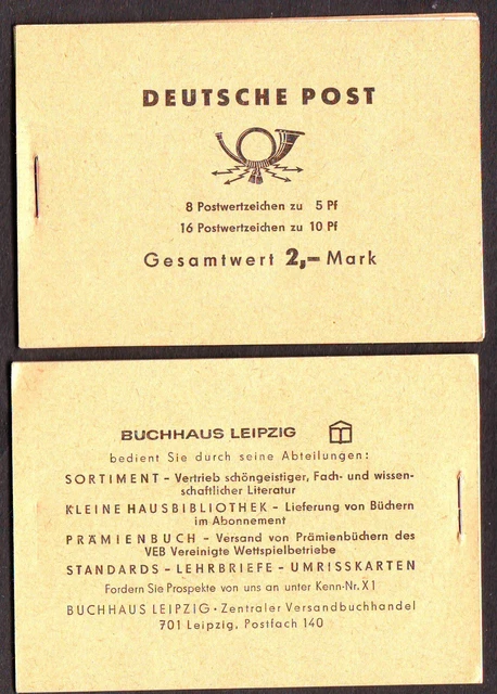DDR, MH 4 c 1c, postfrisch, top sale, s. scan A15)