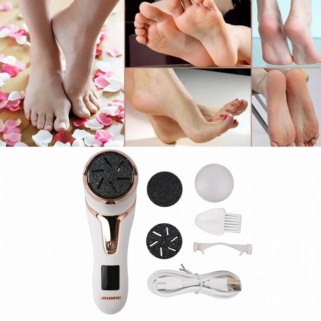 Potente file piede elettrico rimuovi pelle morta per pedicure e piedi morbidi