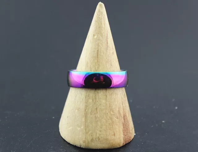 Anillo / Alianza /   MULTICOLOR    / UNISEX / DE ACERO / TALLA 18 MM