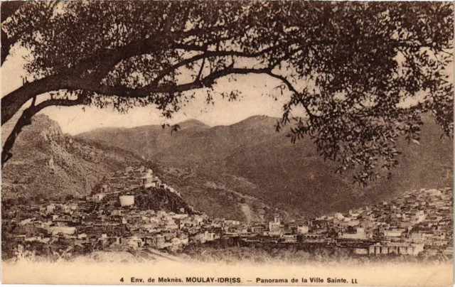 CPA AK MOULAY-IDRISS-ZERHOUN Panorama de la Ville Sainte MOROCCO (1359673)