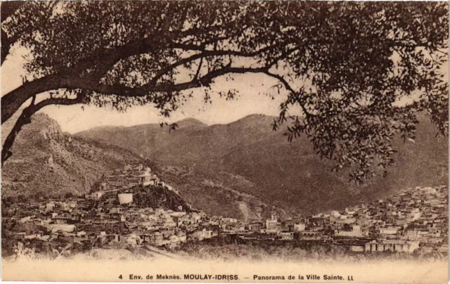 CPA AK MOULAY-IDRISS-ZERHOUN Panorama of the Holy City MOROCCO (1355673)