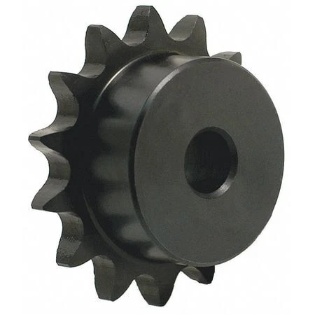 Tritan 40B10h X 1/2 Mpb Stock Plain Bore Bore Sprocket, 40 Chain Size, 1/2 Bore