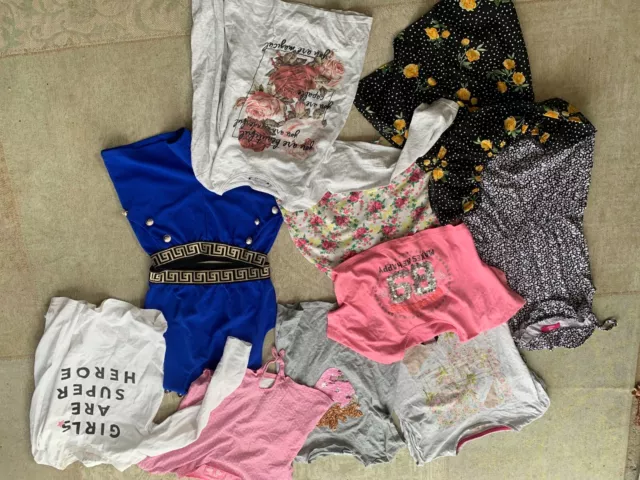 Large bundle of girls clothes age 9-10yrs incl GAP & NEXT tops
