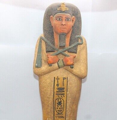RARE ANCIENT EGYPTIAN PHARAONIC ANTIQUE KING KHUFU USHABTI Shabti 2609-2584 BC