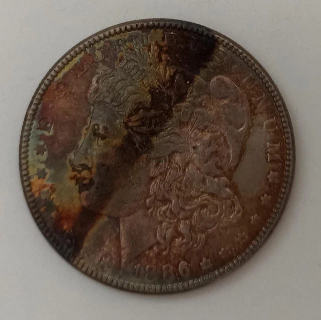 Cb- Moneta 1 Dollaro Argento Morgan Stati Uniti Usa 1886 - Gtts29