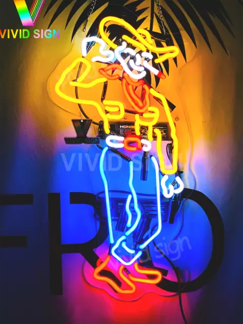 US STOCK 20" Las Vegas Cowboy Acrylic Neon Sign Bar Decor US STOCK 20" Las Vegas Cowboy Acrylic Neon Sign Bar Decor