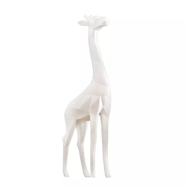 Giraffa in Ceramica  Decorativa Figure di Animali Scultura Ornamento Regalo,