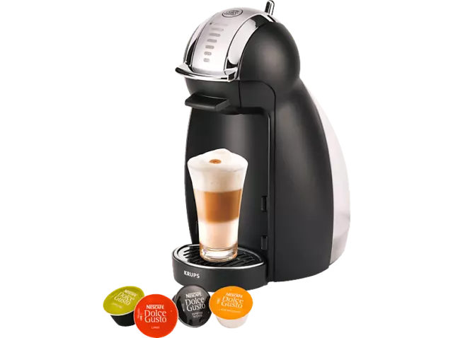 Cafetera de cápsulas - Nescafé Dolce Gusto Krups KP1608, Presión de 15 bares, Ne