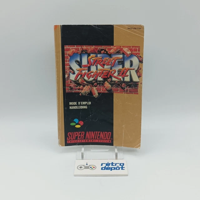 Notice Super Street Fighter II 2 / Super Nintendo SNES / PAL / FR / FAH