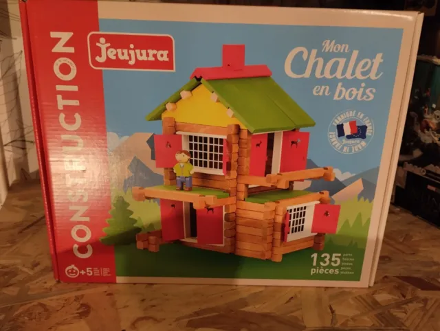 JEUJURA - Mon Chalet en Bois. 135 pieces. Neuf Et Scellé