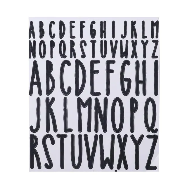 10SHEET LETTER ENGLISH Letter Stickers Halloween Letter Stickers for Crafts  $15.52 - PicClick AU