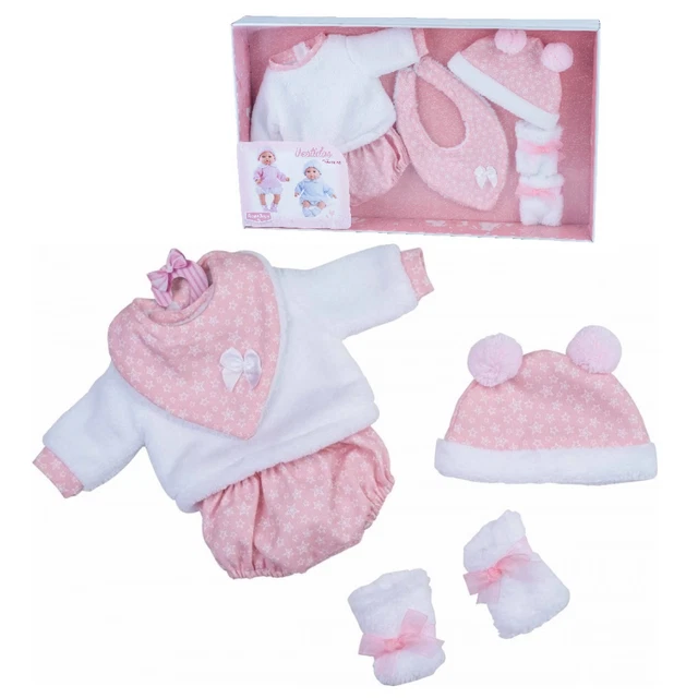 Vestiti Per Bambole Rauber Da 40 Cm 5 Pezzi Accessori Abiti In Scatola - 0222/2