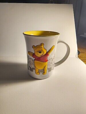 Disney Store Winnie The Pooh POOH 3D Mug Raised Embossed Coffee Mug 16 Oz