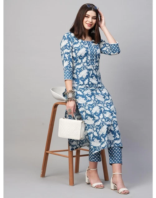 Unique Dress Stylish Fashion Women's Cotton Blend Dress Outfit Casual Dress
