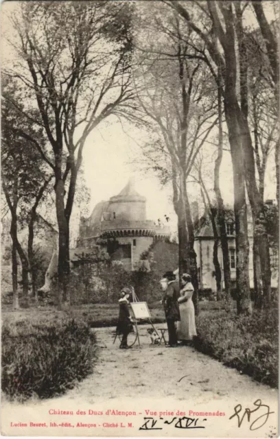 CPA Alencon Vue prise des Promenades FRANCE (1053622)