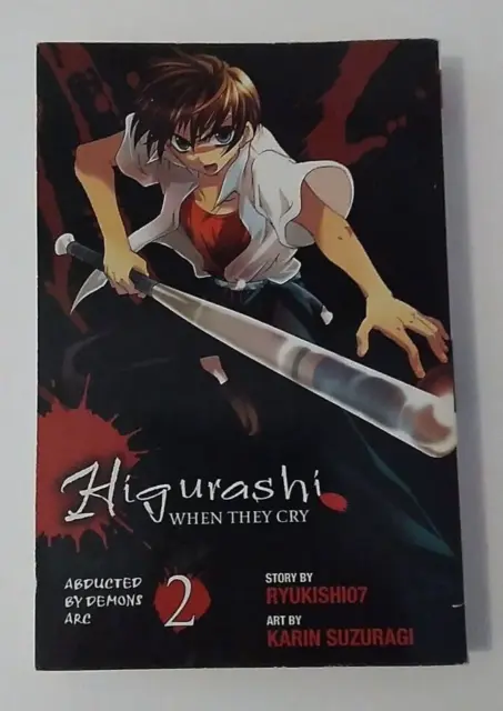 Higurashi When They Cry Series 2 Abducted by Demons Arc #2 Anime Manga Book