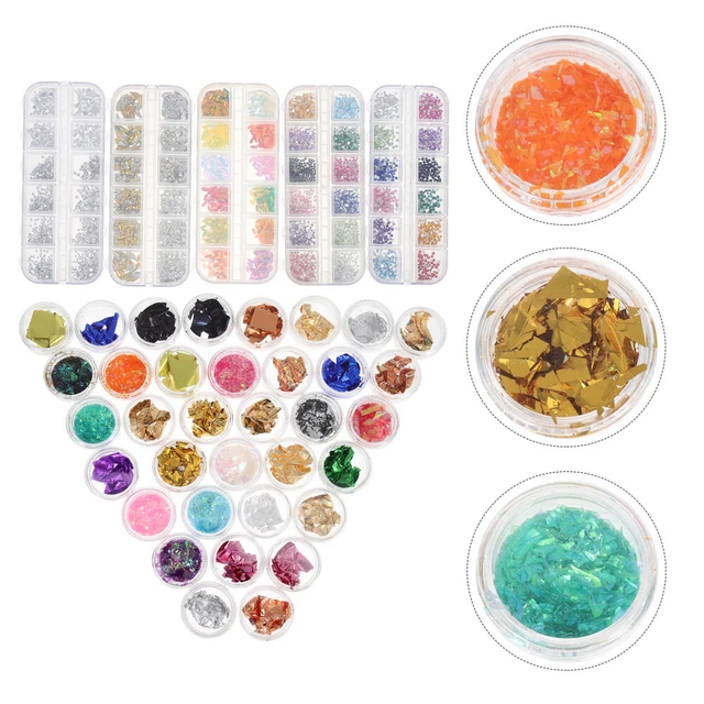 1 juego Nail Art lámina de estrás papel decoración uñas decoración uñas