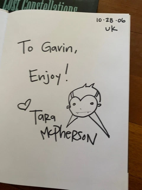 The Art Of Tara Mcpherson volumes I + II + III Signed with Doodle Pre-owned