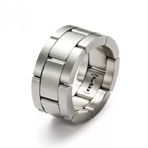 Anillo de acero inoxidable Monomania 25390 tallas 8, 9, 10, 12, 15 y 18 a elegir