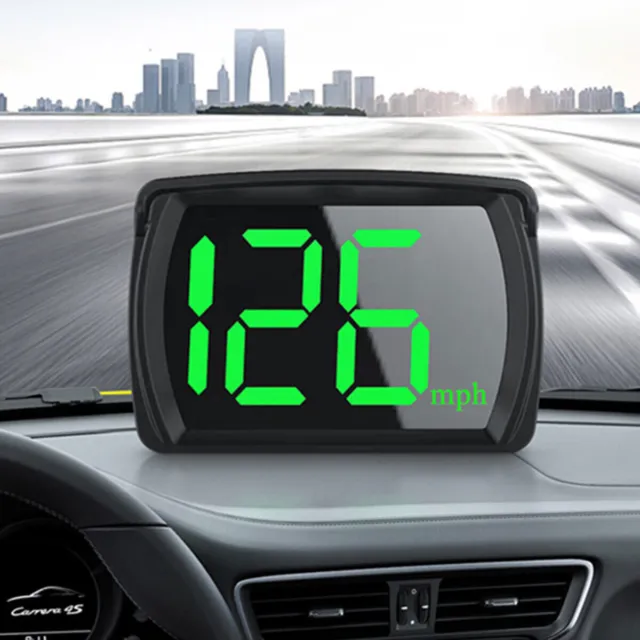 Digital Speedometer Universal GPS Car HUD Head Up Display MPH Plug & Play