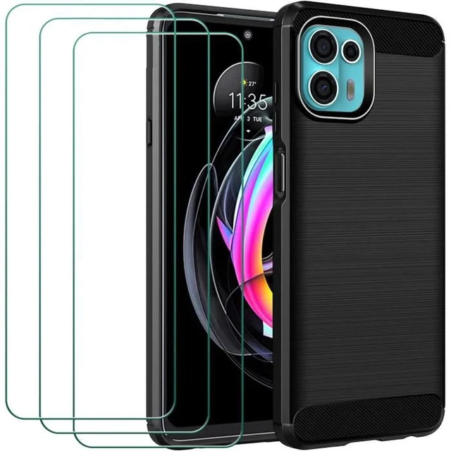 Etui Coque pour Motorola Moto E13 E20 E22 E30 E32 E40 + X3 Vitre Verres trempé