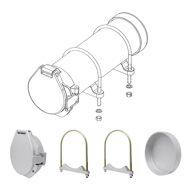 PTP CONDUIT CARRIER Kit For 6" Diameter PVC Replaces Buyers Products