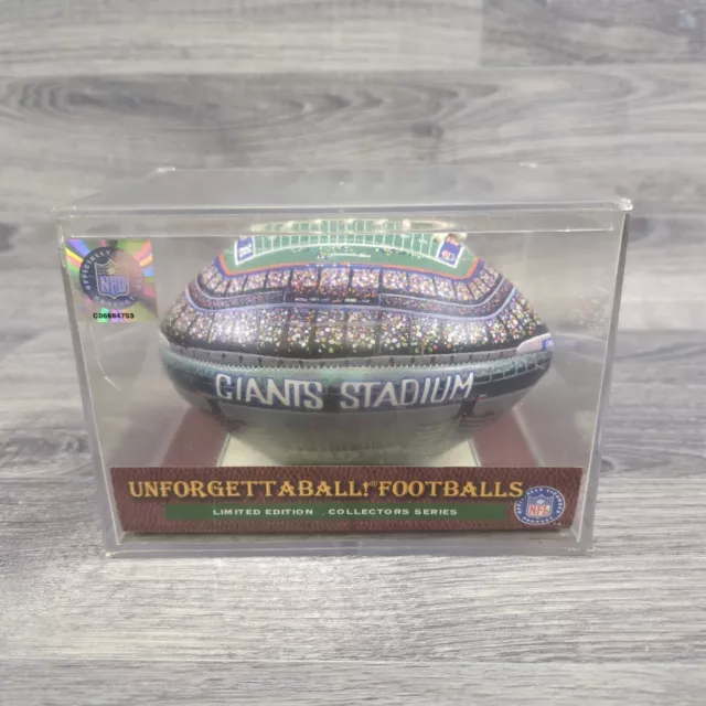 Official NFL New York Giants Mini Stadium Football Limited Edition Collectors