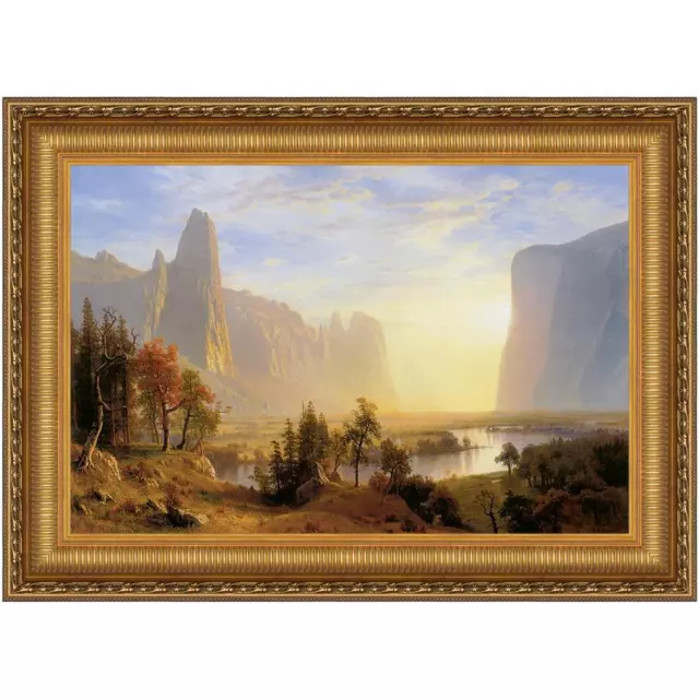 Design Toscano Yosemite Valley, 1868: Canvas Replica Painting: Grande