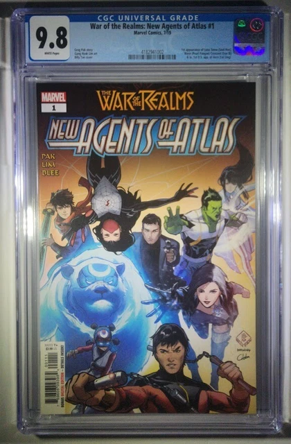 War of the Realms New Agents of Atlas Marvel Comics 2019