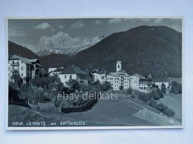NOVA LEVANTE Catinaccio Dolomiti Bolzano vecchia cartolina