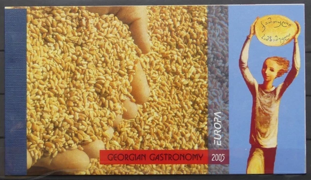 Georgien Markenheftchen mit 482-483 postfrisch Cept 2005 #GW597