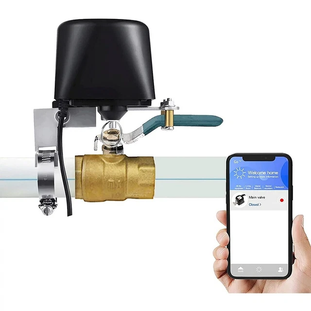 Expérimentez la puissance de TUYA WiFi contrôle de vanne connexion contrôle e