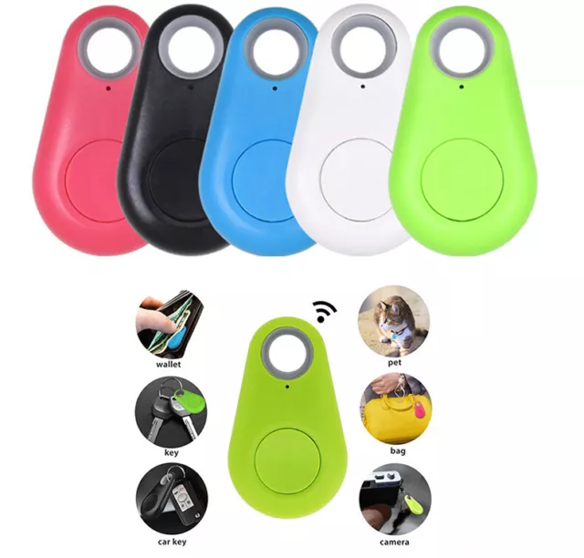 Rastreador GPS Anti Pérdida Bluetooth Mini Buscador de Llaves Localizador de Perros Etiqueta Inteligente Niño Reino Unido-