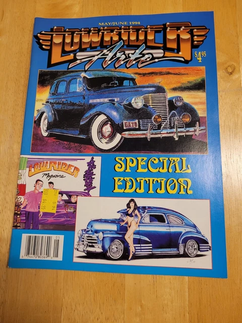 LOWRIDER ARTE MAGAZINE Special Edition May June 1994 Summer Issue £37. ...