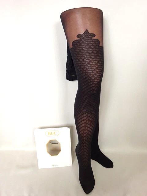 Collant fantaisie voile 20D BUC LE BOURGET Taille 2 FR40/42 UK9 USA/D38/40