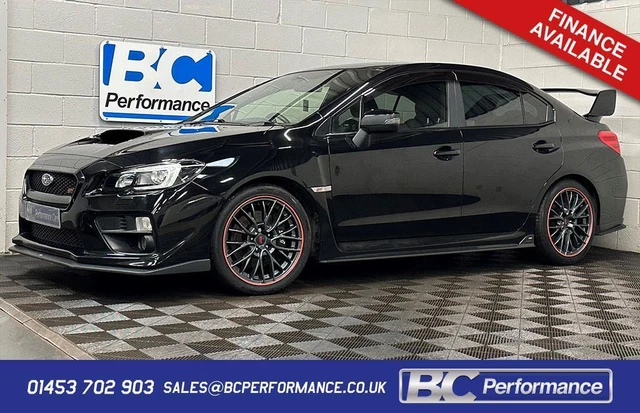SUBARU WRX STI 2.5 T Type UK Black Manual Petrol 2017