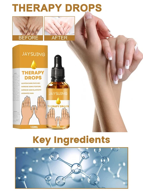 Sbiancamento articolazioni scure siero olio terapia gocce protezione caviglia cura della pelle US