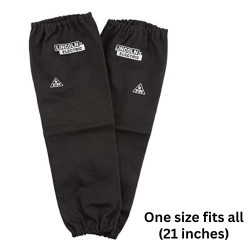 FIRE RESISTANT WELDING Sleeves Pair Black One Size Flame Retardant Welder Sleeve