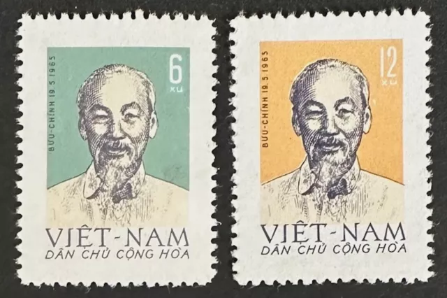 VIET NAM  NORTH  344 - 345 Beautiful  Mint NEVER  Hinged  Set